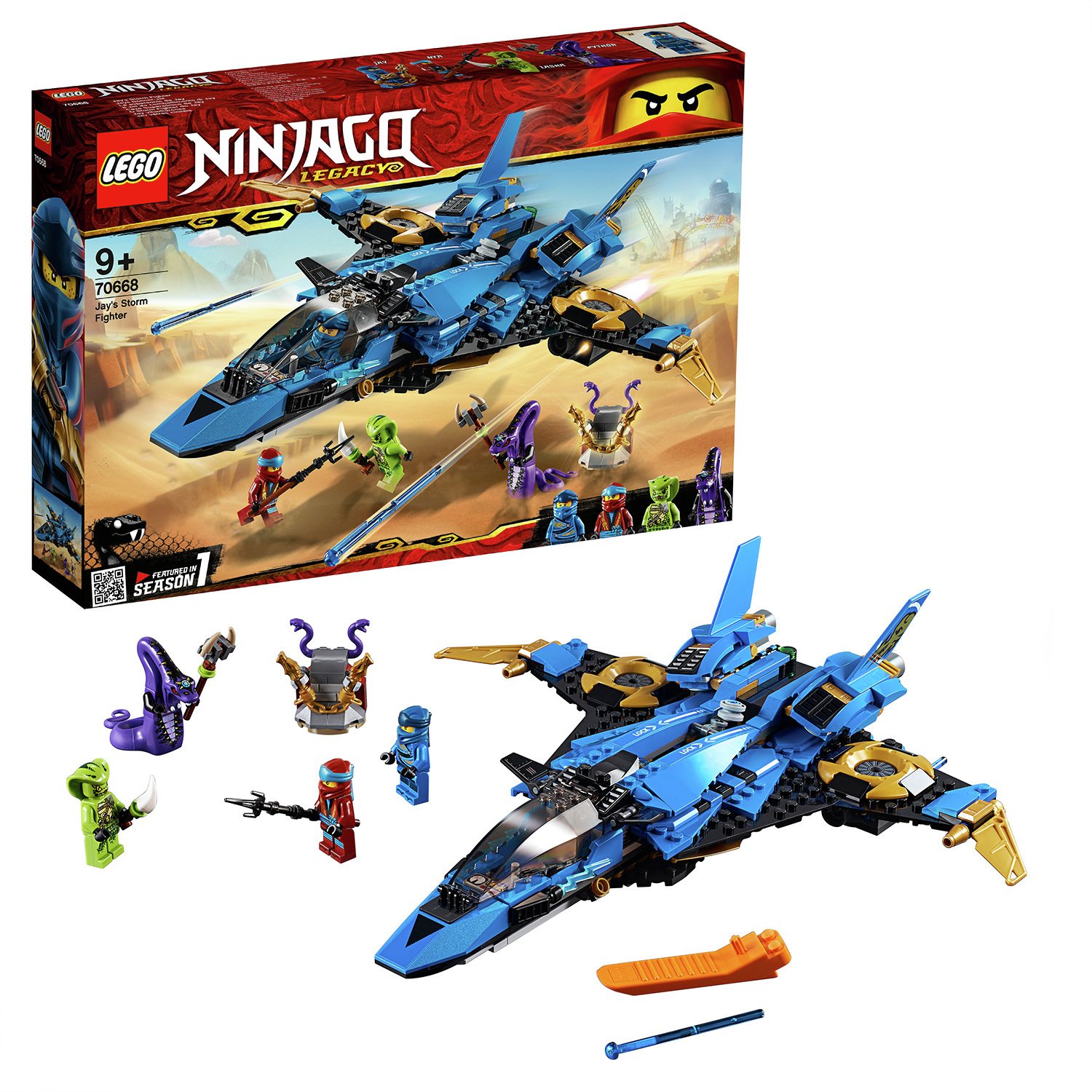 LEGO Ninjago Jay's Storm Fighter Toy Jet Plane Reviews Updated April 2022