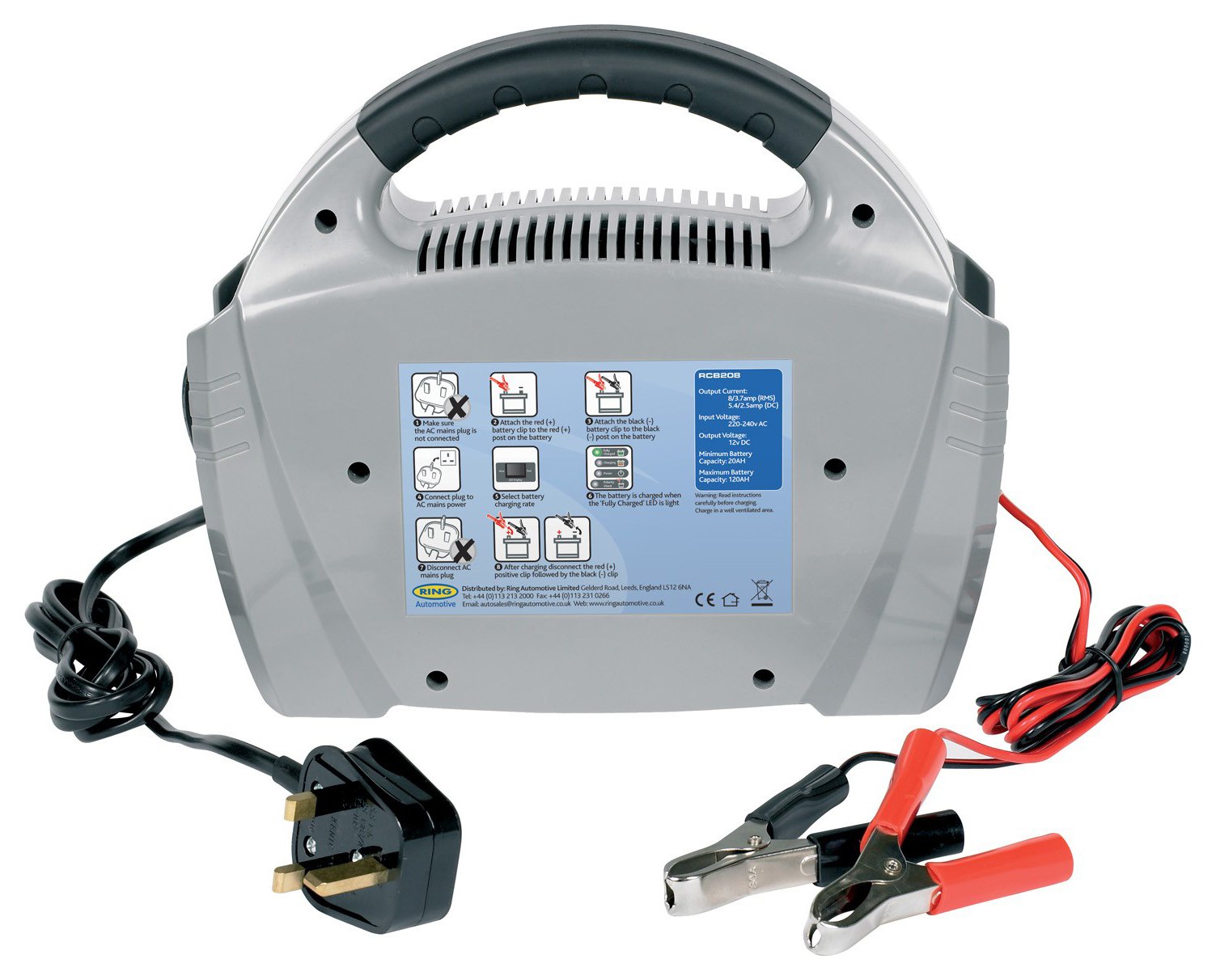 Ring RCB208 12V Automatic Battery Charger Reviews