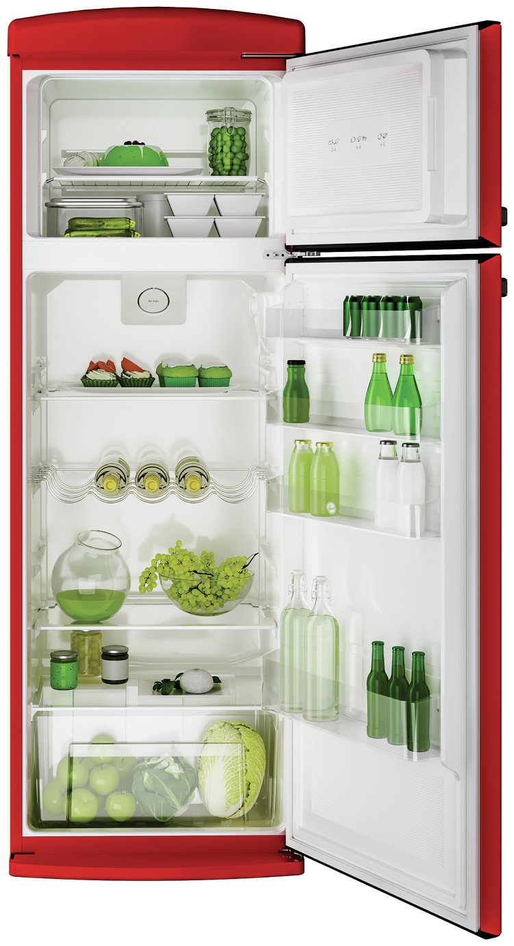 Hoover HVRDS 6172RKH Retro Fridge Freezer Reviews