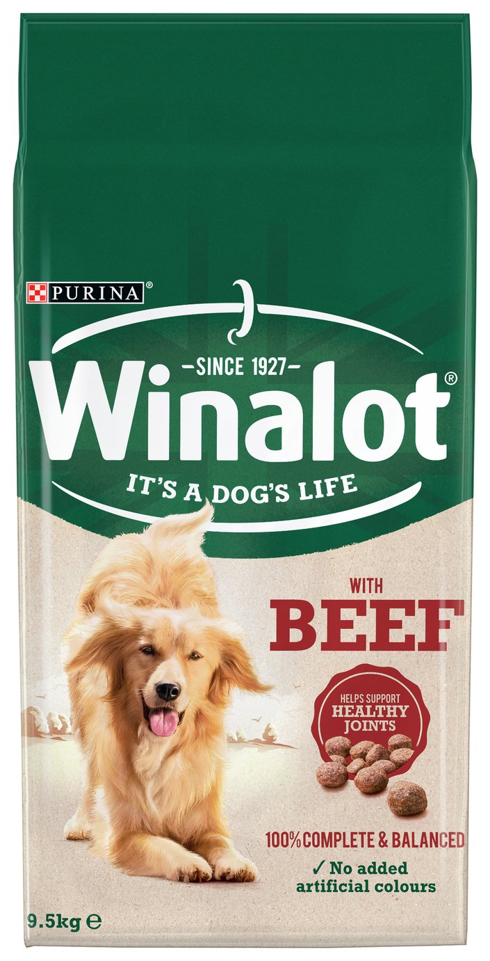 Winalot Adult Dry Dog Food Beef 9.5kg Reviews Updated September 2024