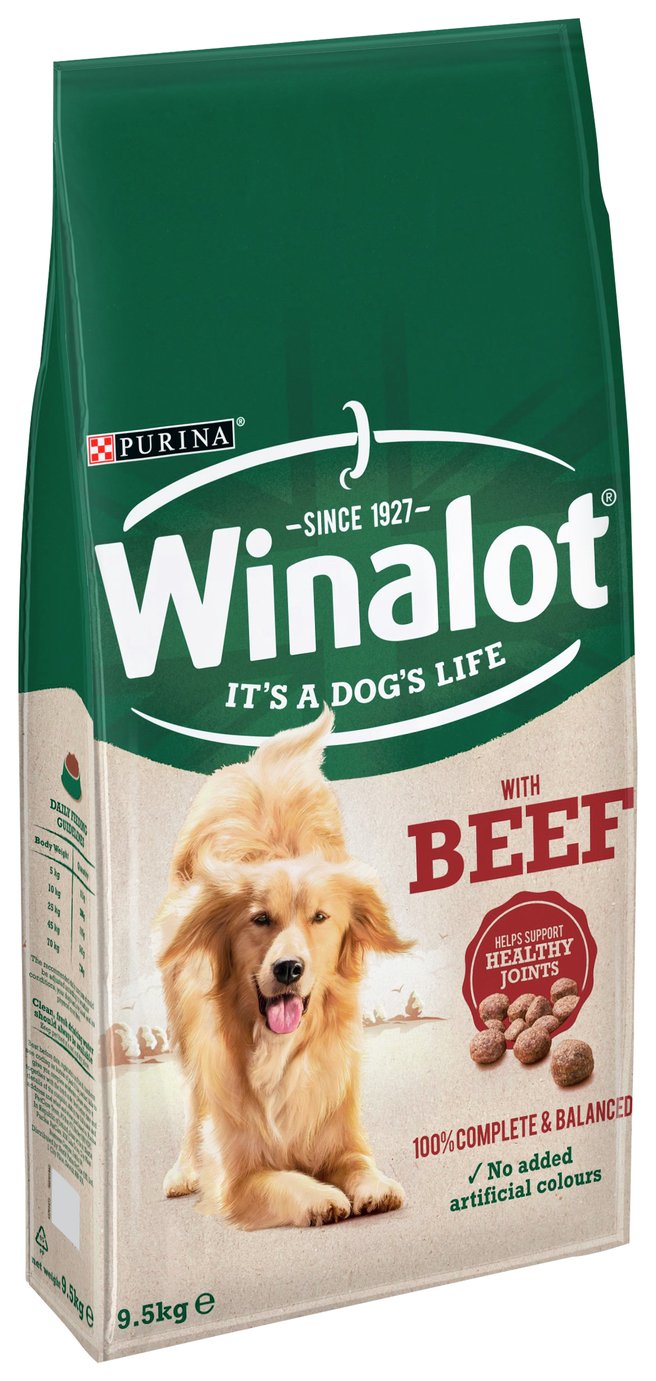Winalot Adult Dry Dog Food Beef 9.5kg Reviews