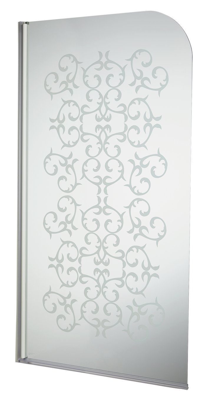 Aqualux Victorian Curved Bath Screen (8818115) Argos Price Tracker pricehistory.co.uk
