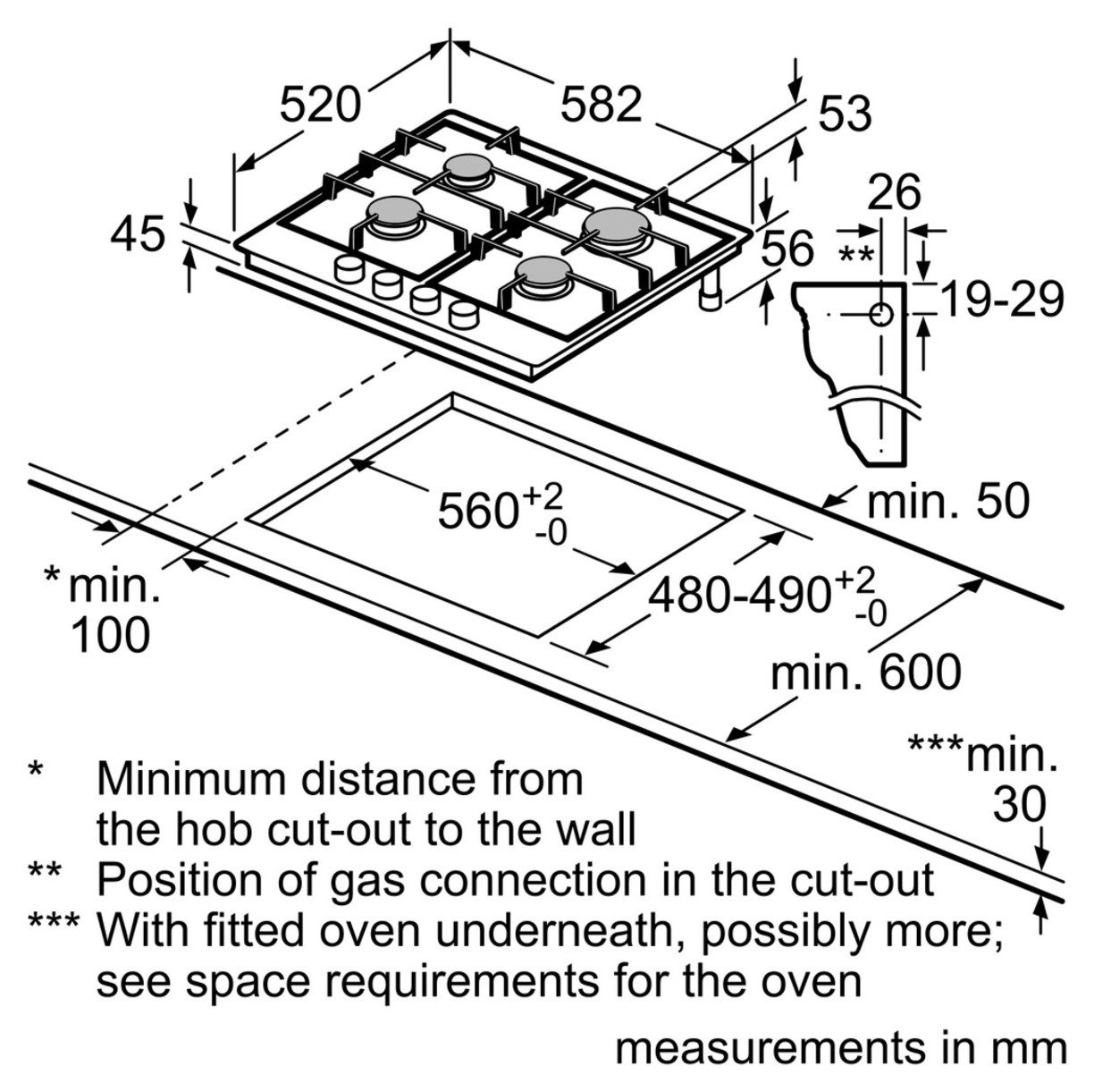 Bosch PCQ7A5B90 Gas Hob Reviews