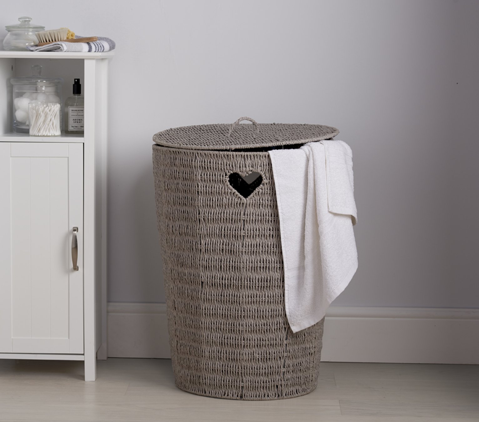 Argos Home Woven Hearts Laundry Basket Reviews