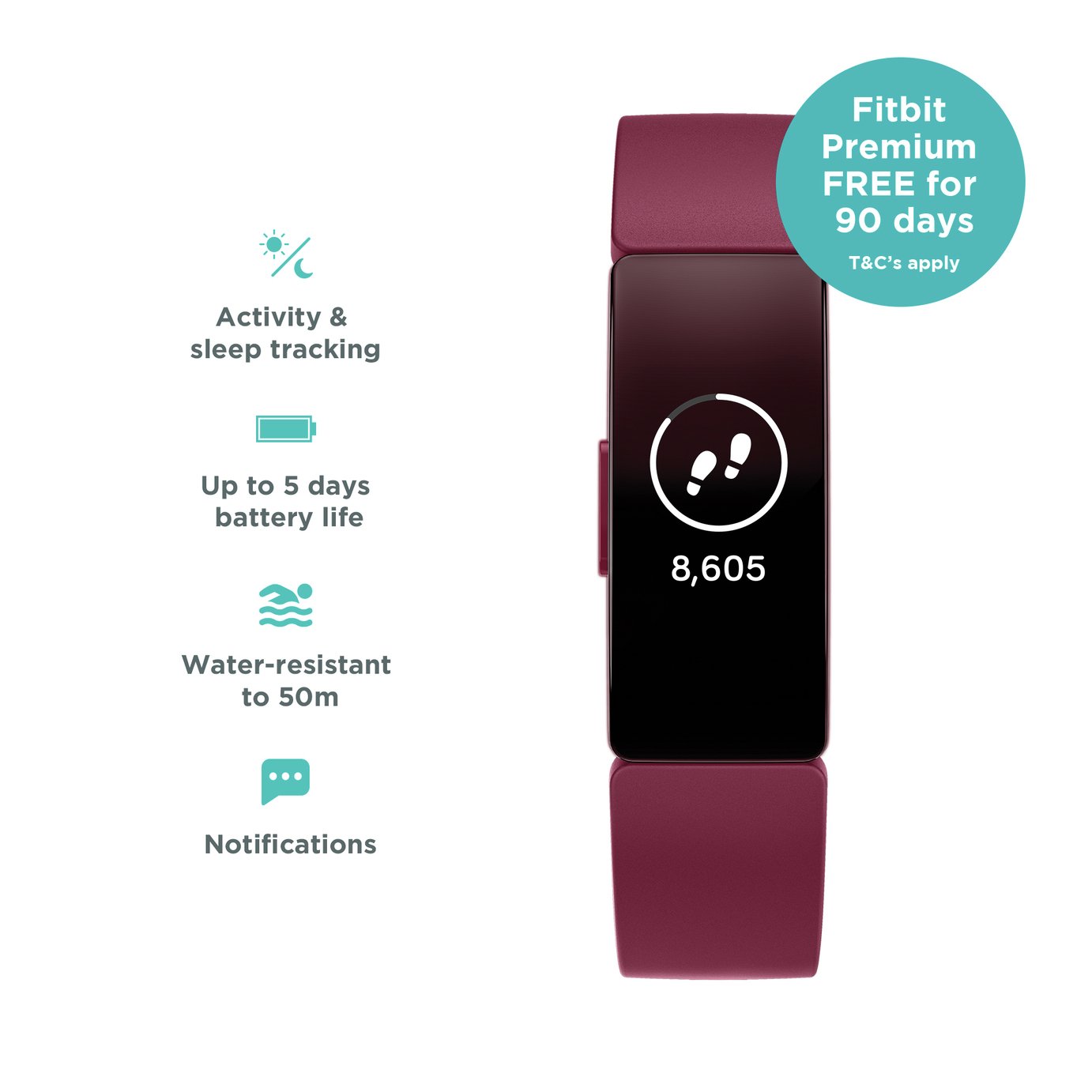 Fitbit Inspire Smart Watch Reviews Updated February 2024