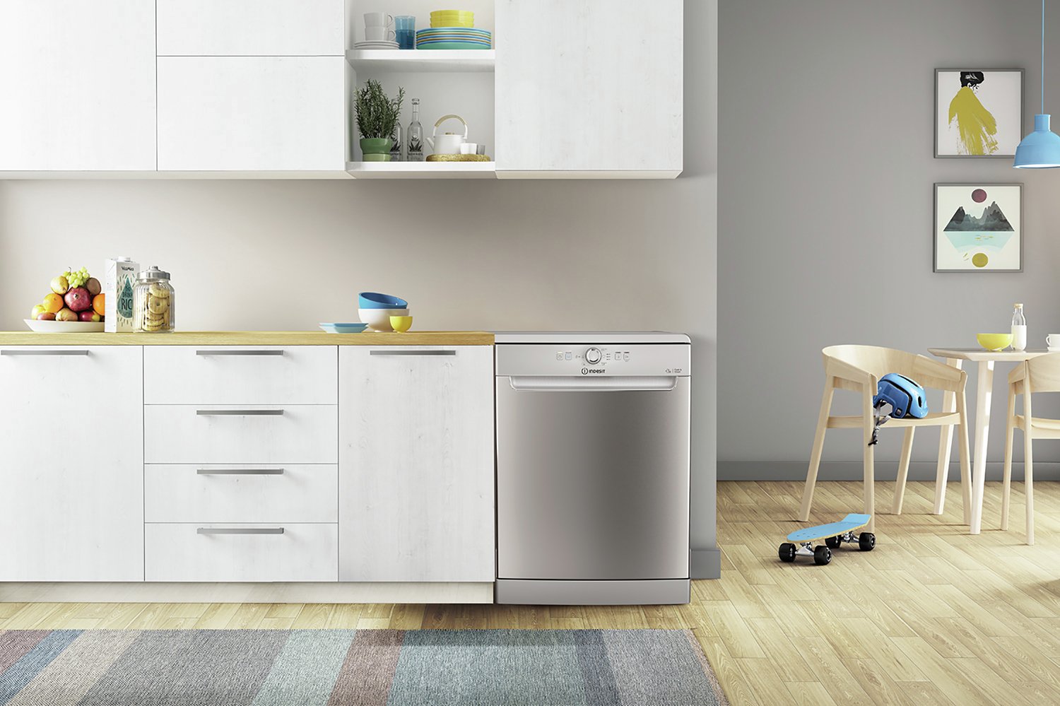 Indesit DFE1B19X Full Size Dishwasher Reviews Updated August 2024
