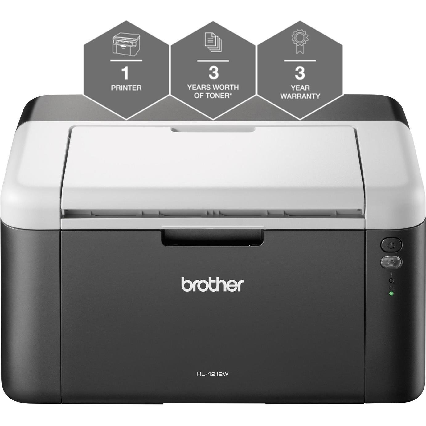 Brother HL1212W AllinBox Laser Printer & Toner Bundle Reviews
