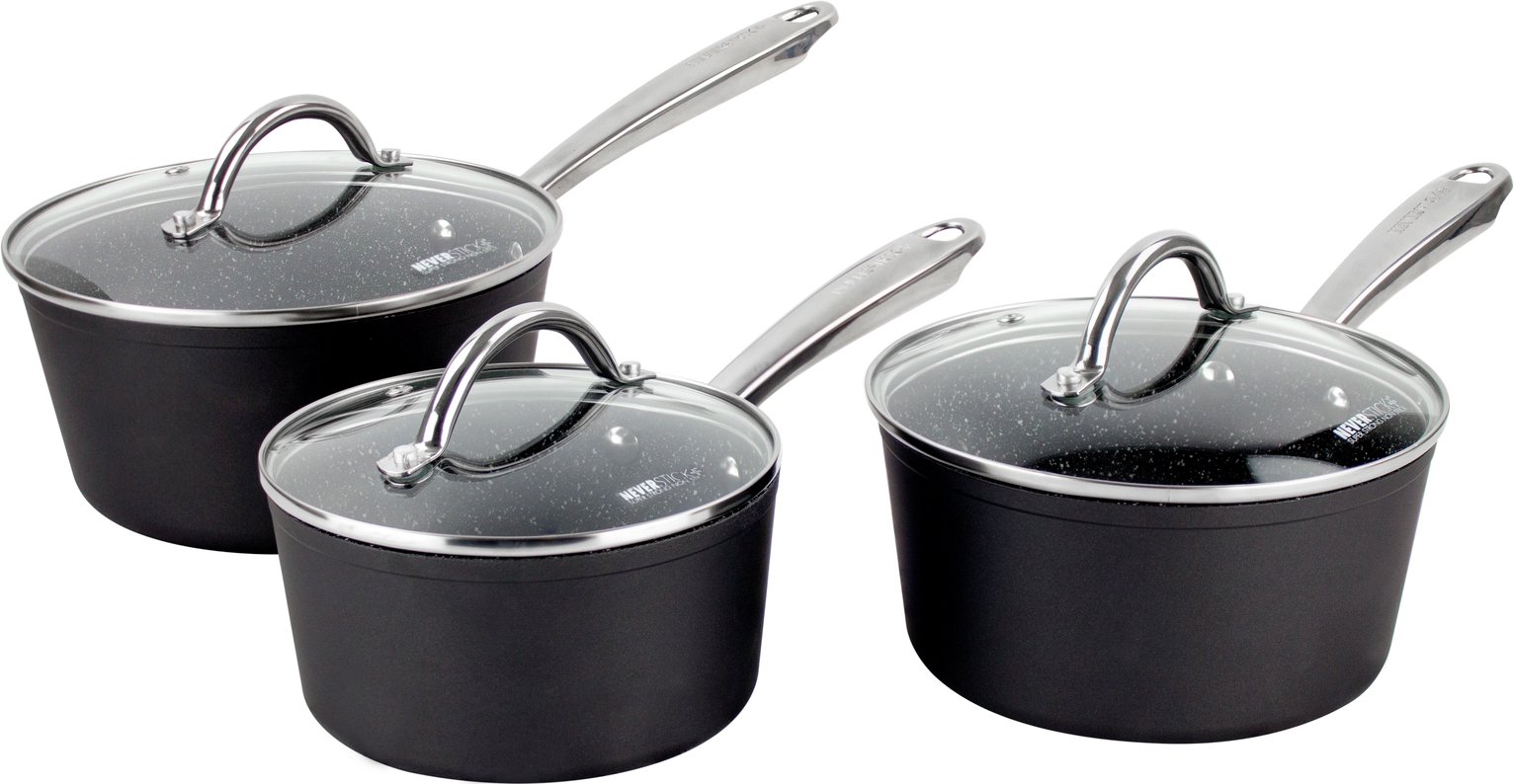 Scoville Neverstick Performance 3 Piece Pan Set Reviews Updated March