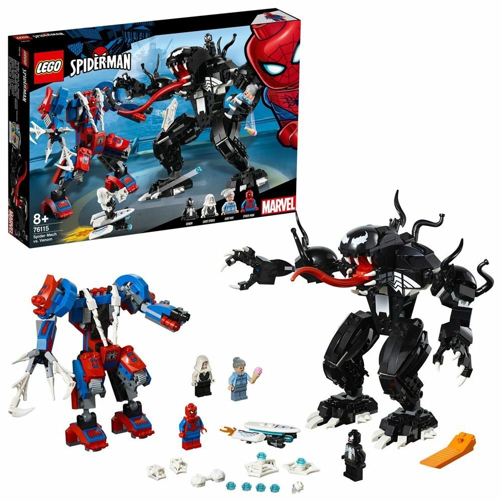 LEGO Superhero SpiderMan Spider Mech Fight Playset Reviews