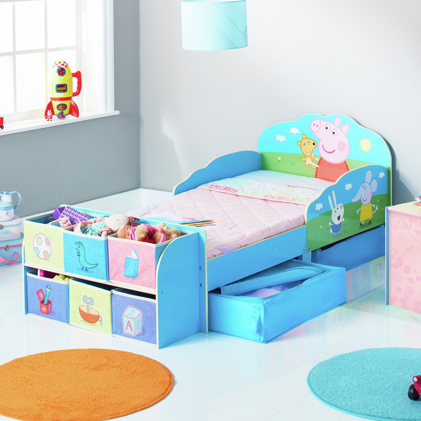 Peppa Pig Toddler Bed Cube & Kids Mattress (8892162) Argos Price