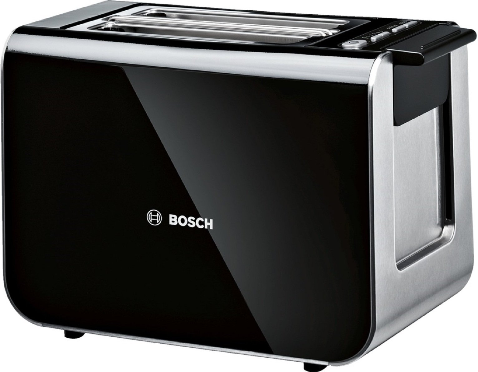 Bosch Styline TAT8613GB 2 Slice Toaster Black (8893233) Argos Price