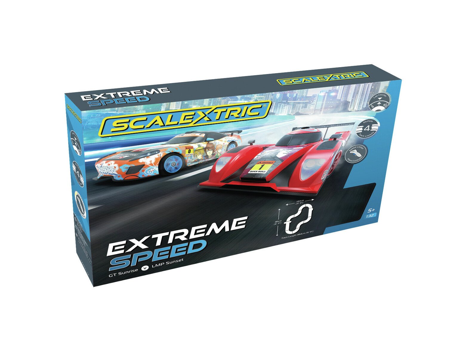 Scalextric Extreme Speed Set (8894469) Argos Price Tracker