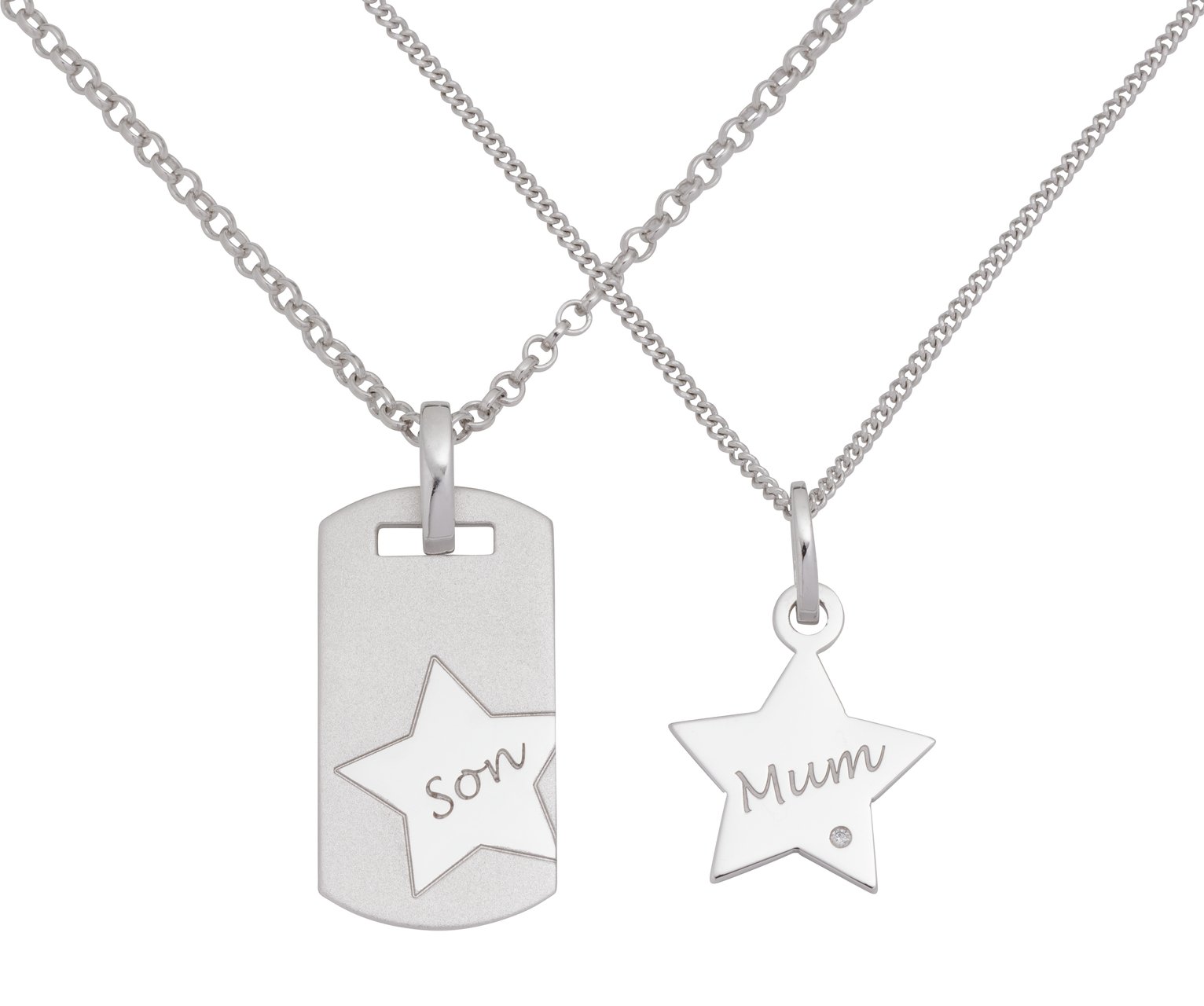 Moon & Back Sterling Silver Mum & Son Pendants Reviews Updated July 2023