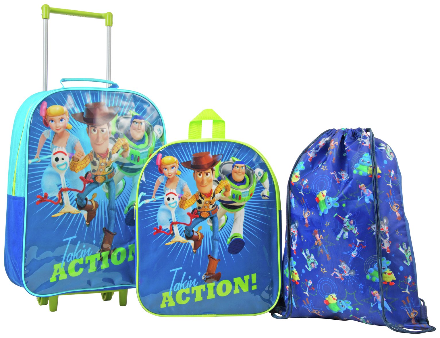Disney Toy Story 3 Piece Kid's Luggage Set (8904847) Argos Price