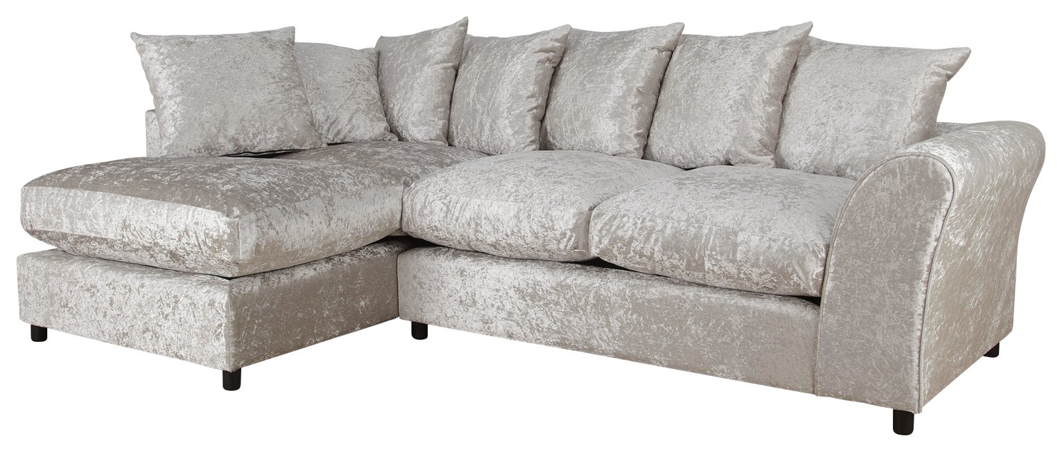 Argos Home Megan Large Left Corner Fabric Sofa Reviews Updated April 2023