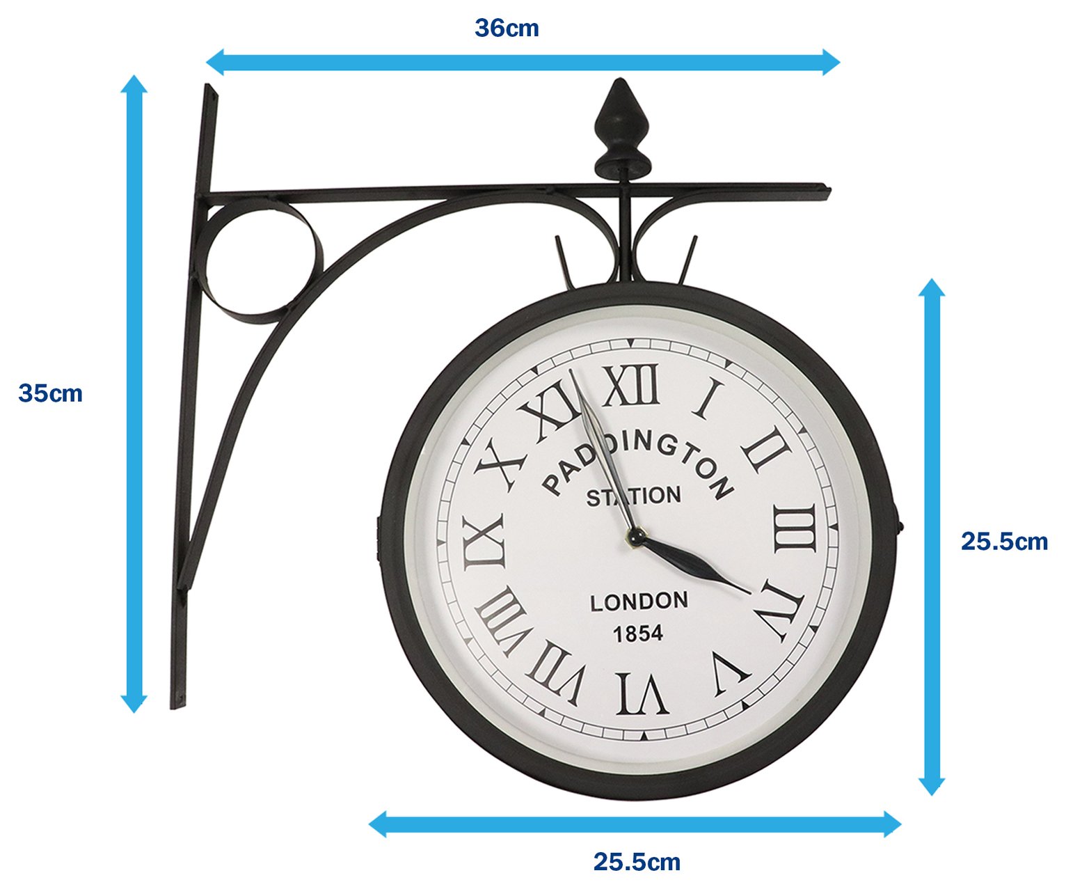 Streetwize Paddington Outdoor Garden Clock Reviews