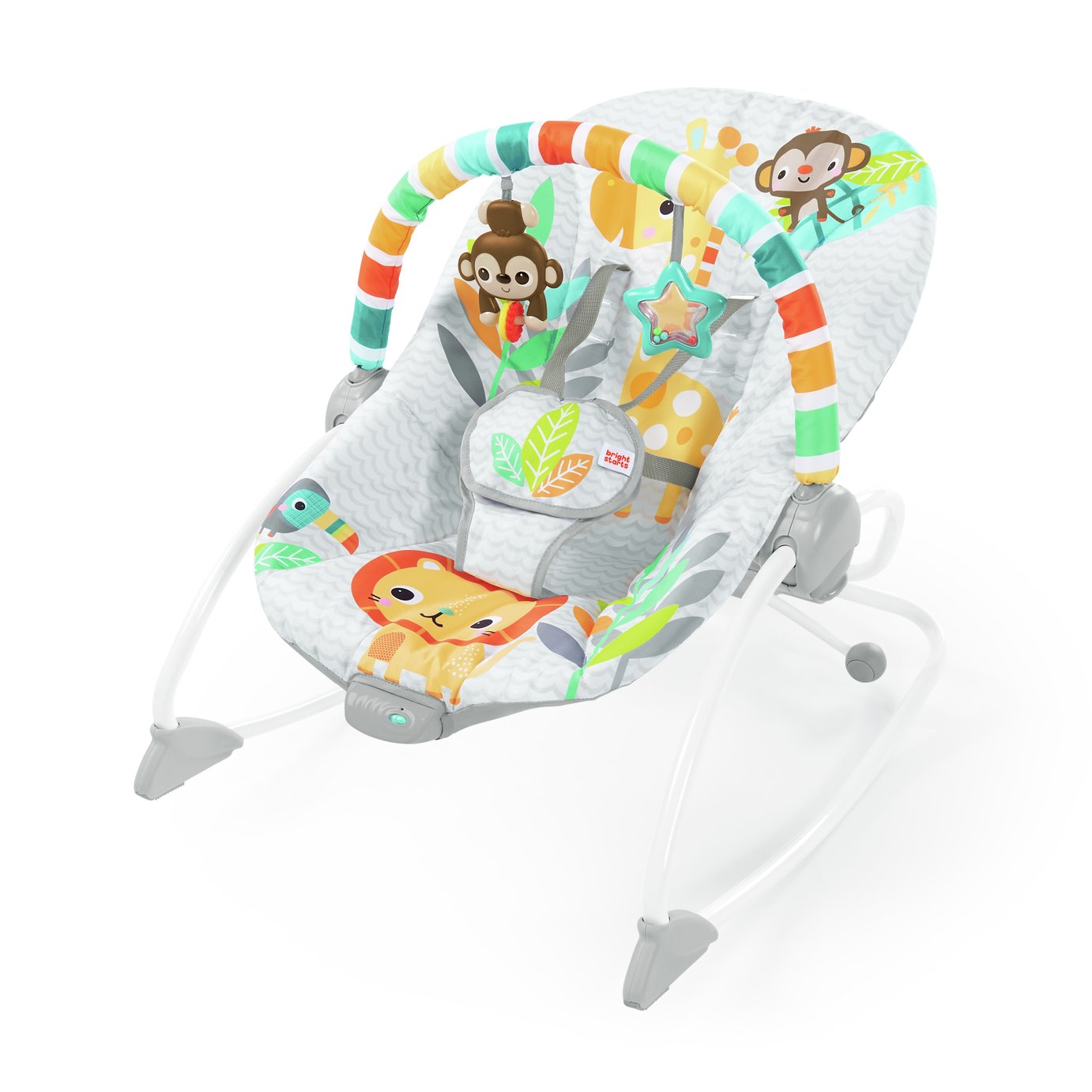 Bright Starts Safari Blast Infant to Toddler Rocker Reviews - Updated