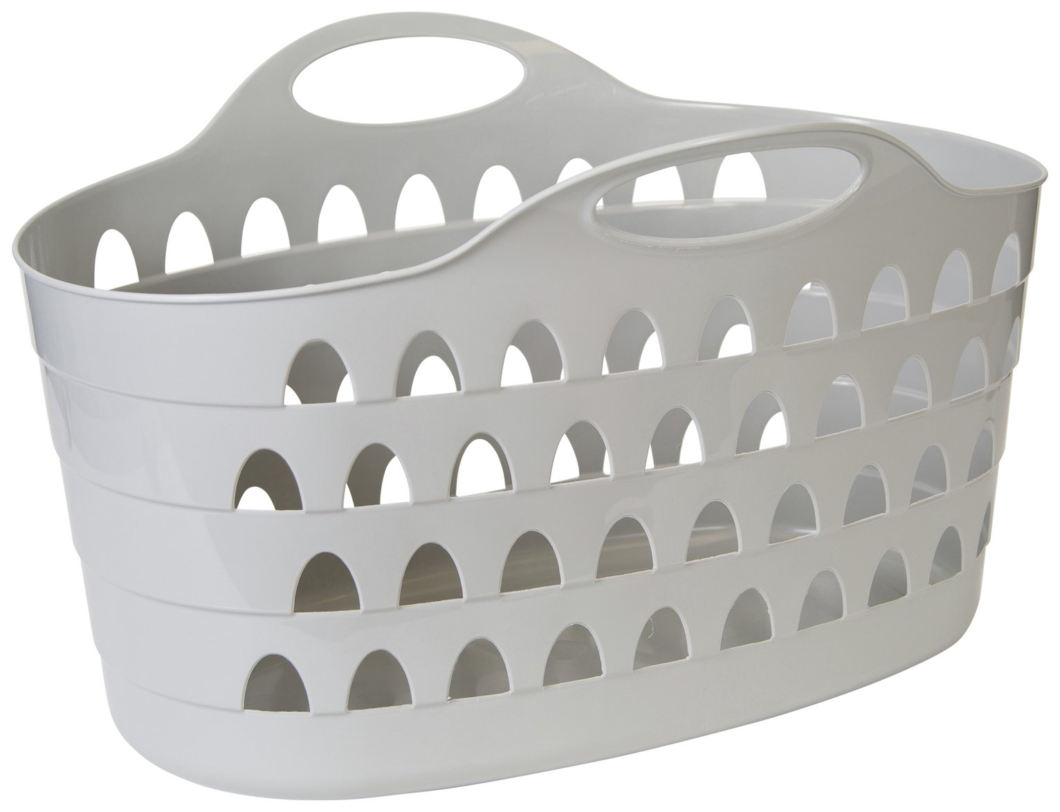 Strata 60 Litre Flexible Laundry Basket Grey (8929035) Argos Price
