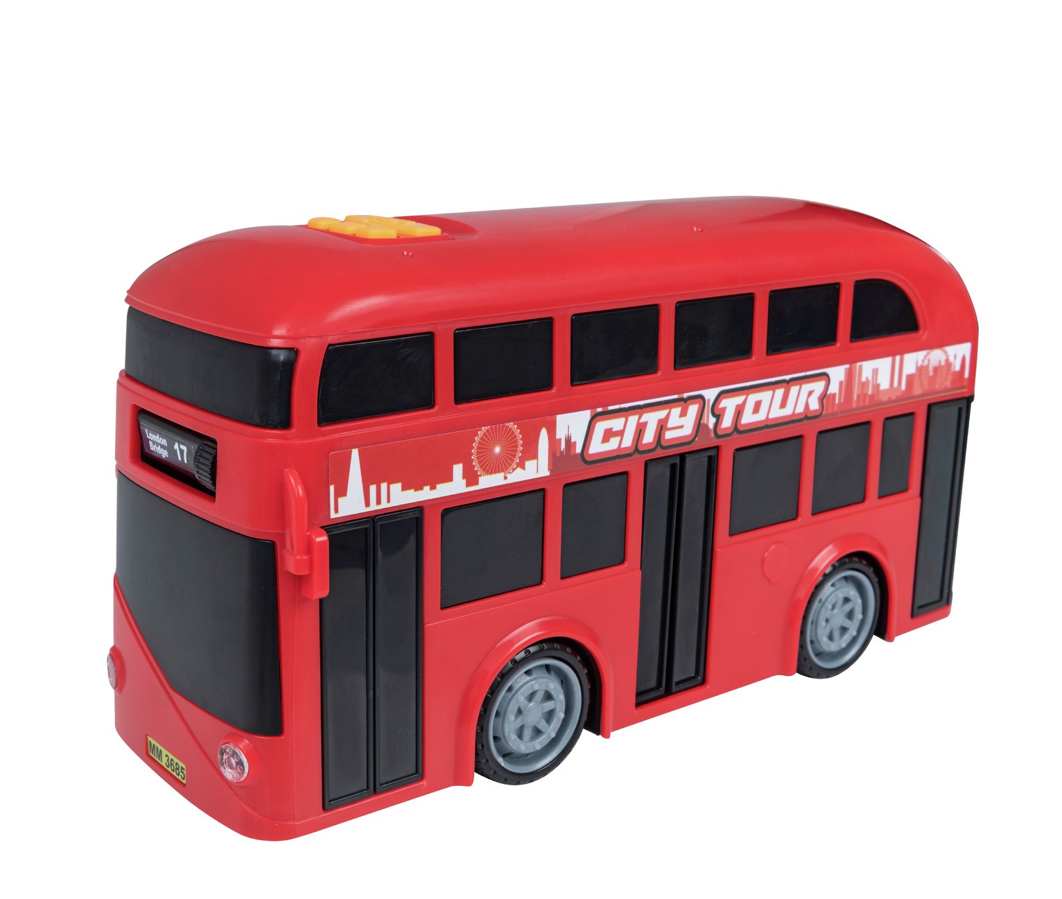 Chad Valley Auto City Lights and Sounds Double Decker (8958642) Argos