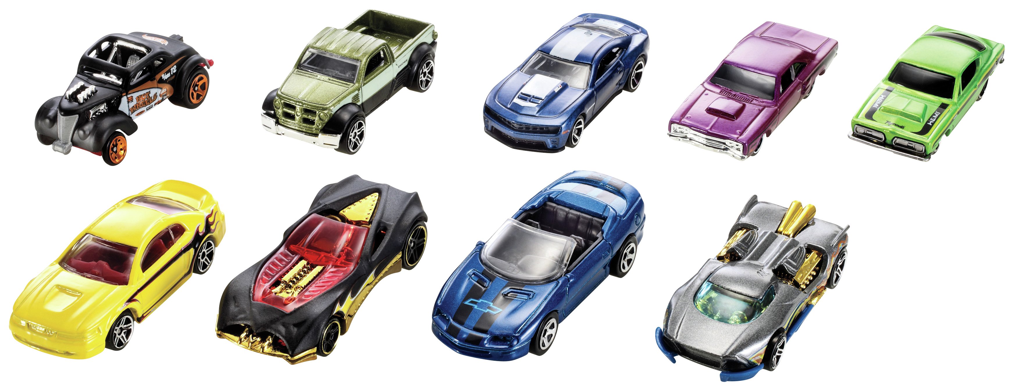Hot Wheels Car 9 Pack Assortment (9114629) Argos Price Tracker