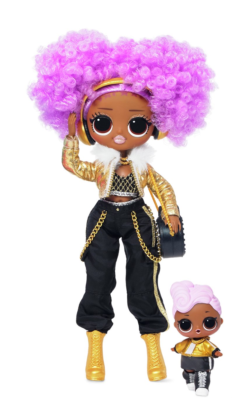LOL Surprise OMG Winter Disco 24K D.J Fashion Doll & Sister (9145069