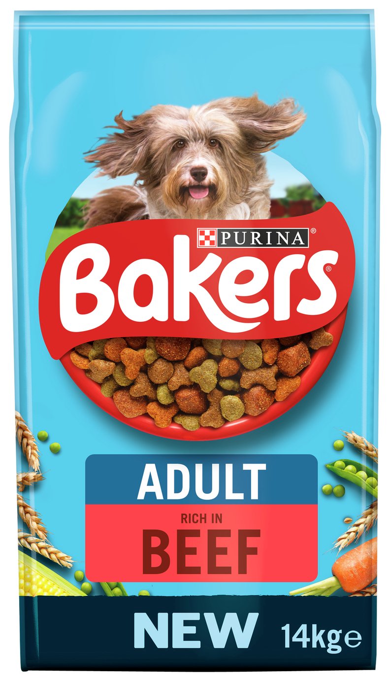 Bakers Adult Dry Dog Food Beef and Veg 14kg Reviews