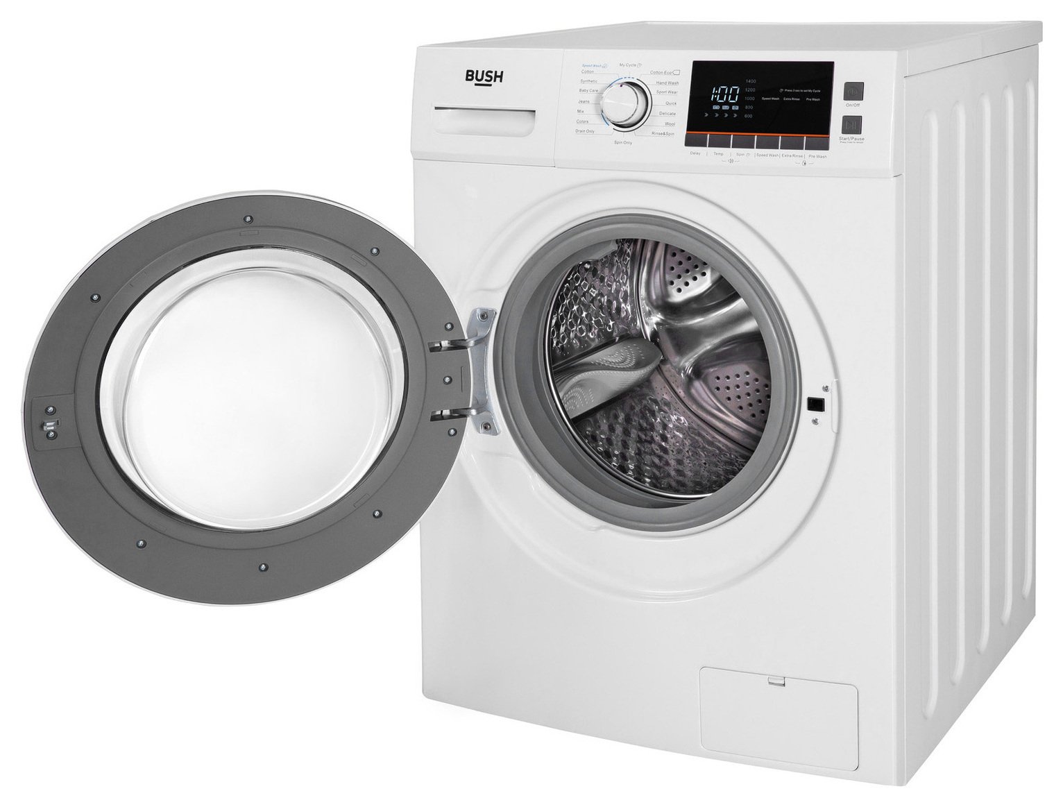 Bush WMNBX1016W 10KG 1600 Spin Washing Machine Reviews