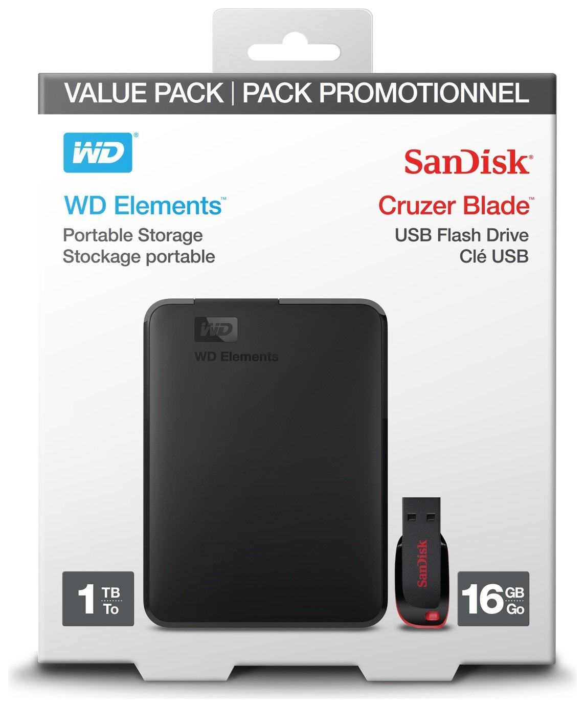 WD Elements 1TB + 32GB Portable Hard Drive Reviews