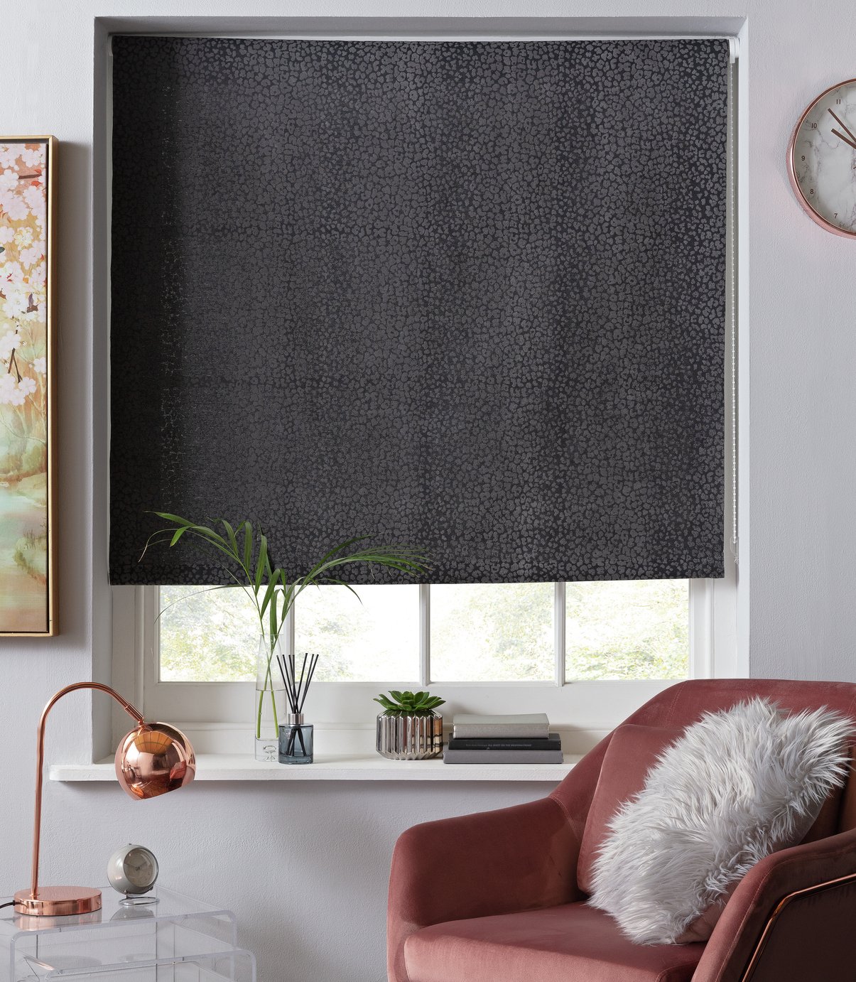 Argos Home Leopard Print Daylight Roller Blind 6ft (9180969) Argos