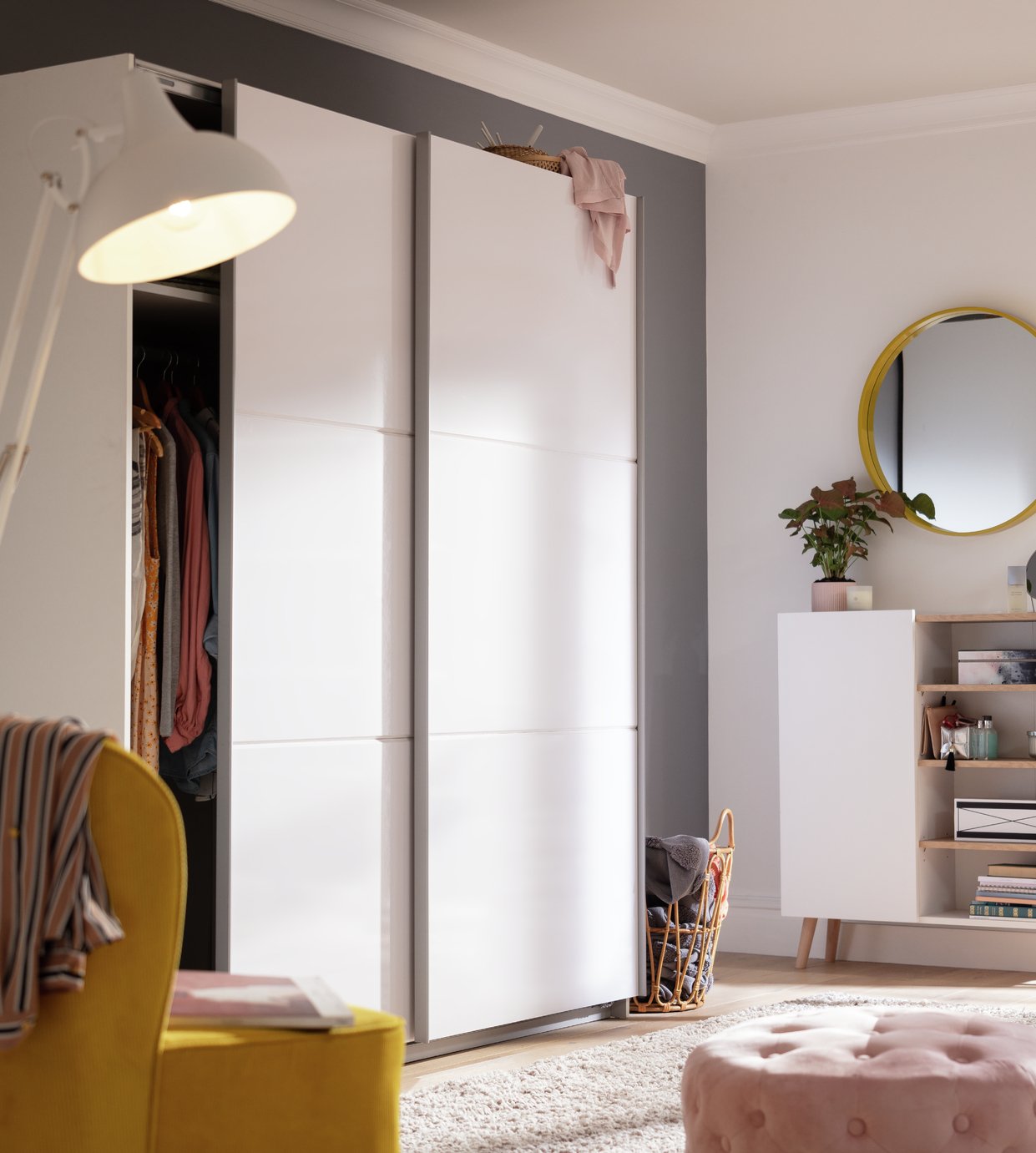 Argos Home Holsted White Gloss Large Sliding Wardrobe Reviews