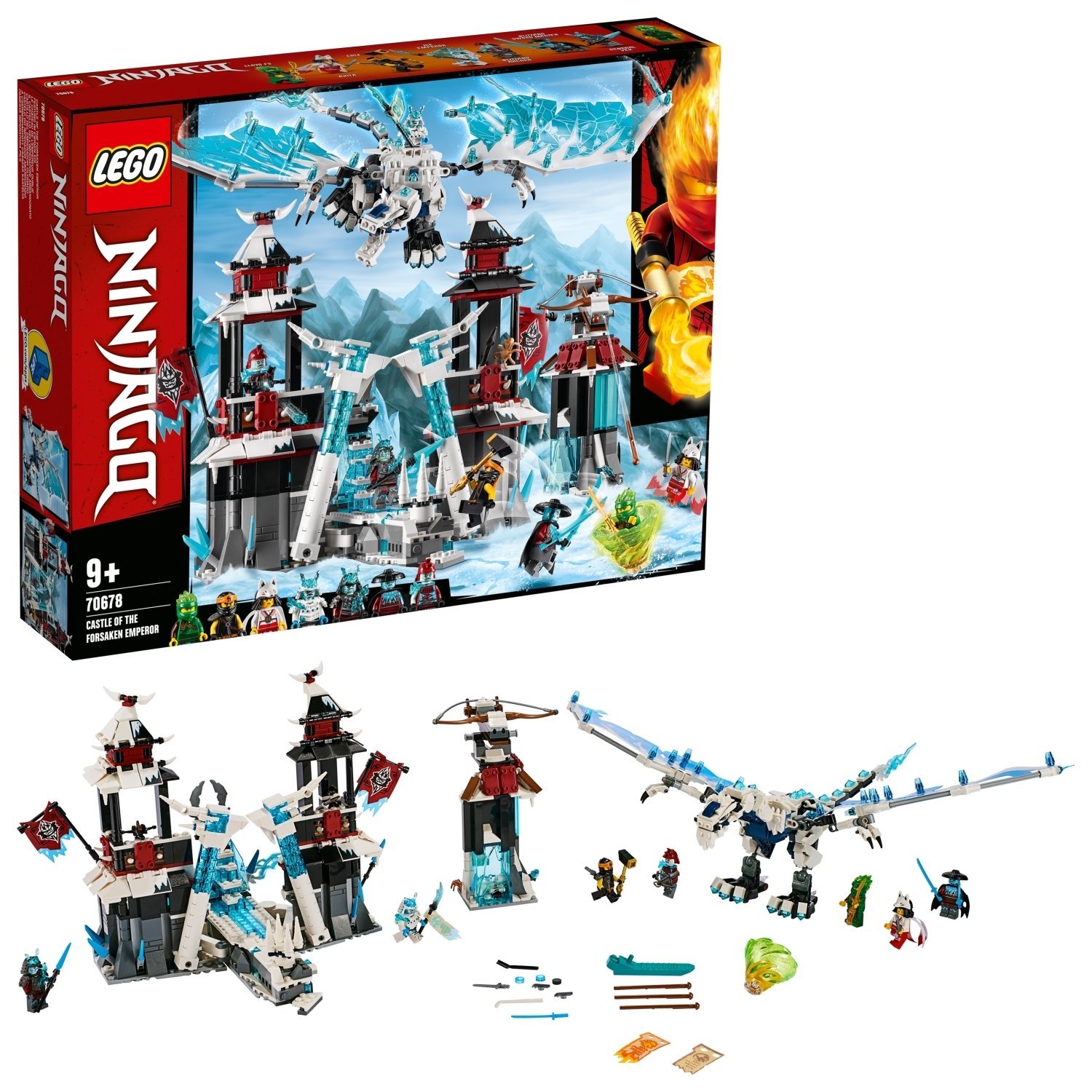 LEGO NINJAGO Castle of the Forsaken Emperor Toy Reviews Updated