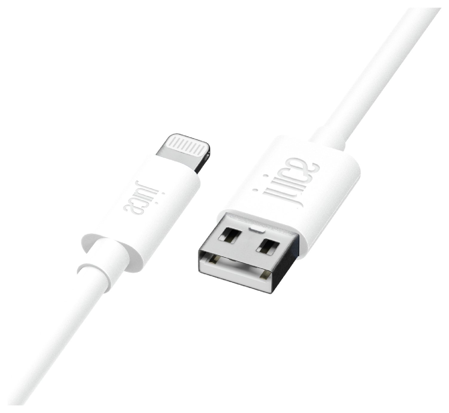 Juice USB to Lightning 1m Charging Cable White (9207158) Argos