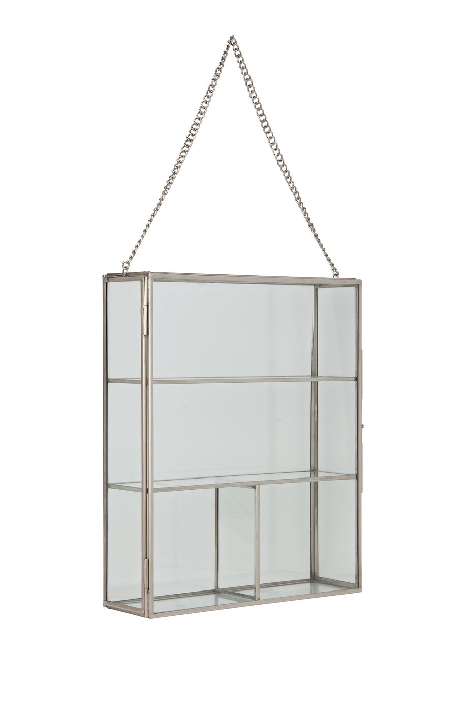 Shelving unit industrial style in brass £269