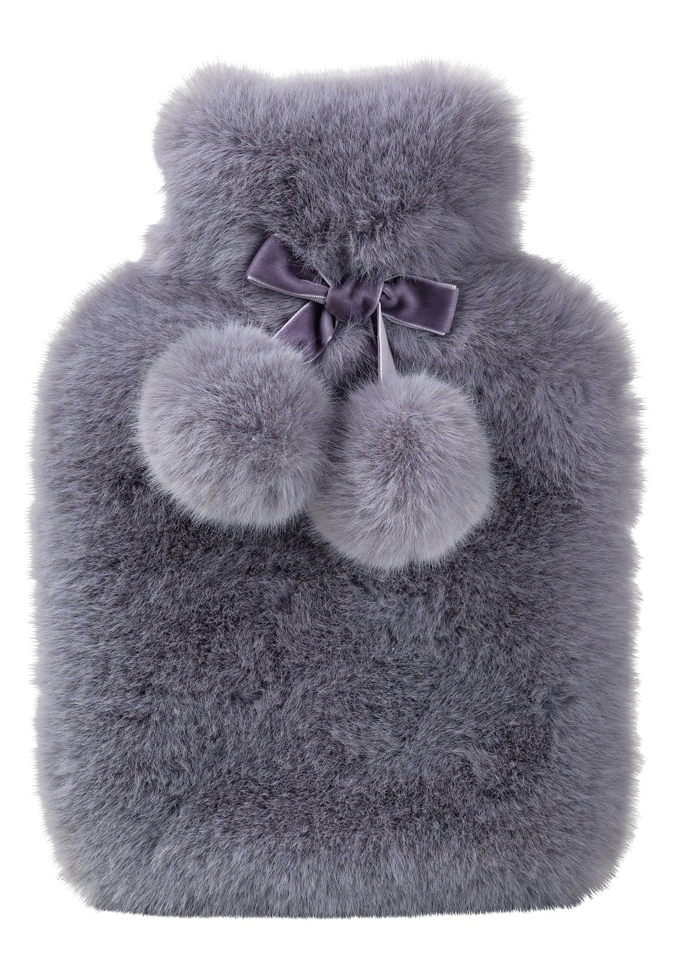 Doin it for the Gram Fluffy Hot Water Bottle Grey (9225848) Argos