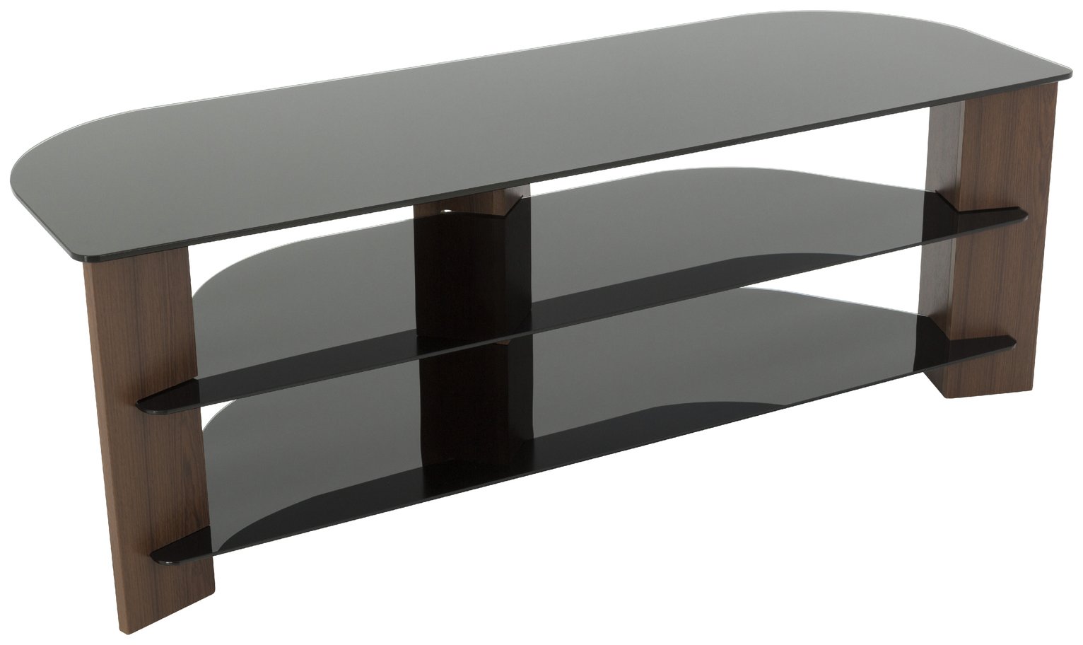 AVF Wood Effect Up To 65 Inch TV Corner Stand Walnut (8269740