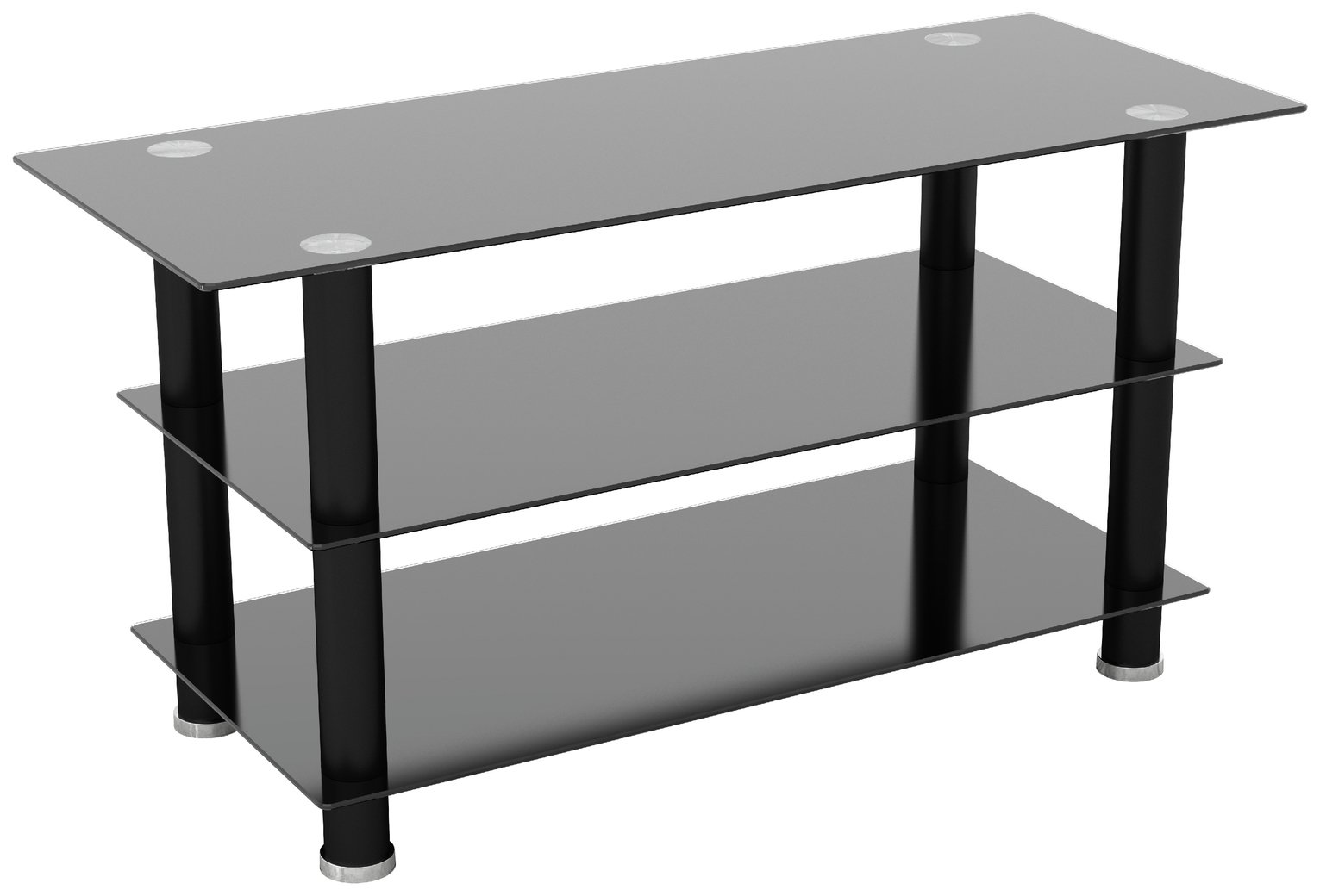 AVF Glass up to 50 Inch TV Stand Black (9300756) Argos Price