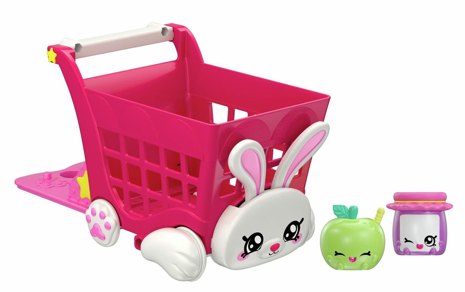 Kindi Kids Rabbit Petkin Shopping Cart and Shopkins (9302170) Argos