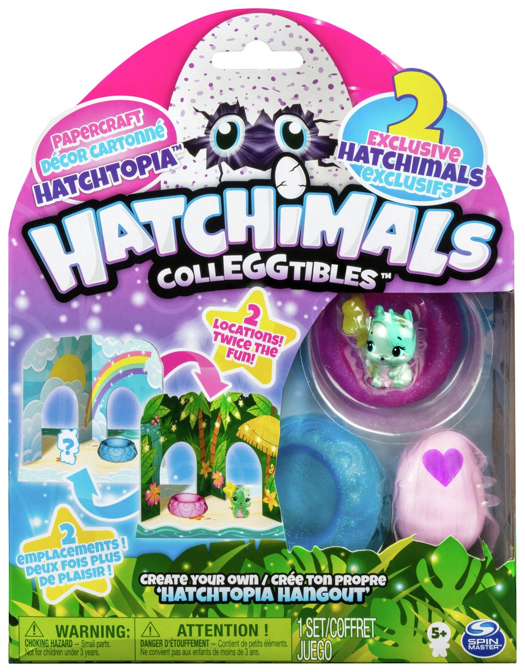 Hatchimals CollEGGtibles Hangout Playset (9307883) Argos Price