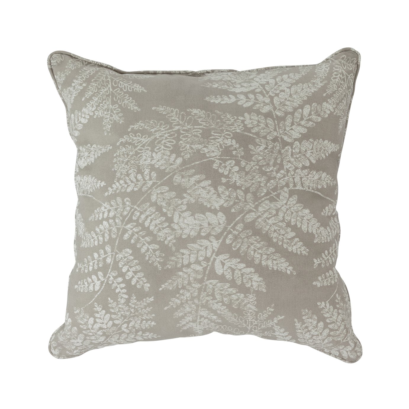 Argos Home Fern Leaf Cushion Grey (9308150) Argos Price Tracker