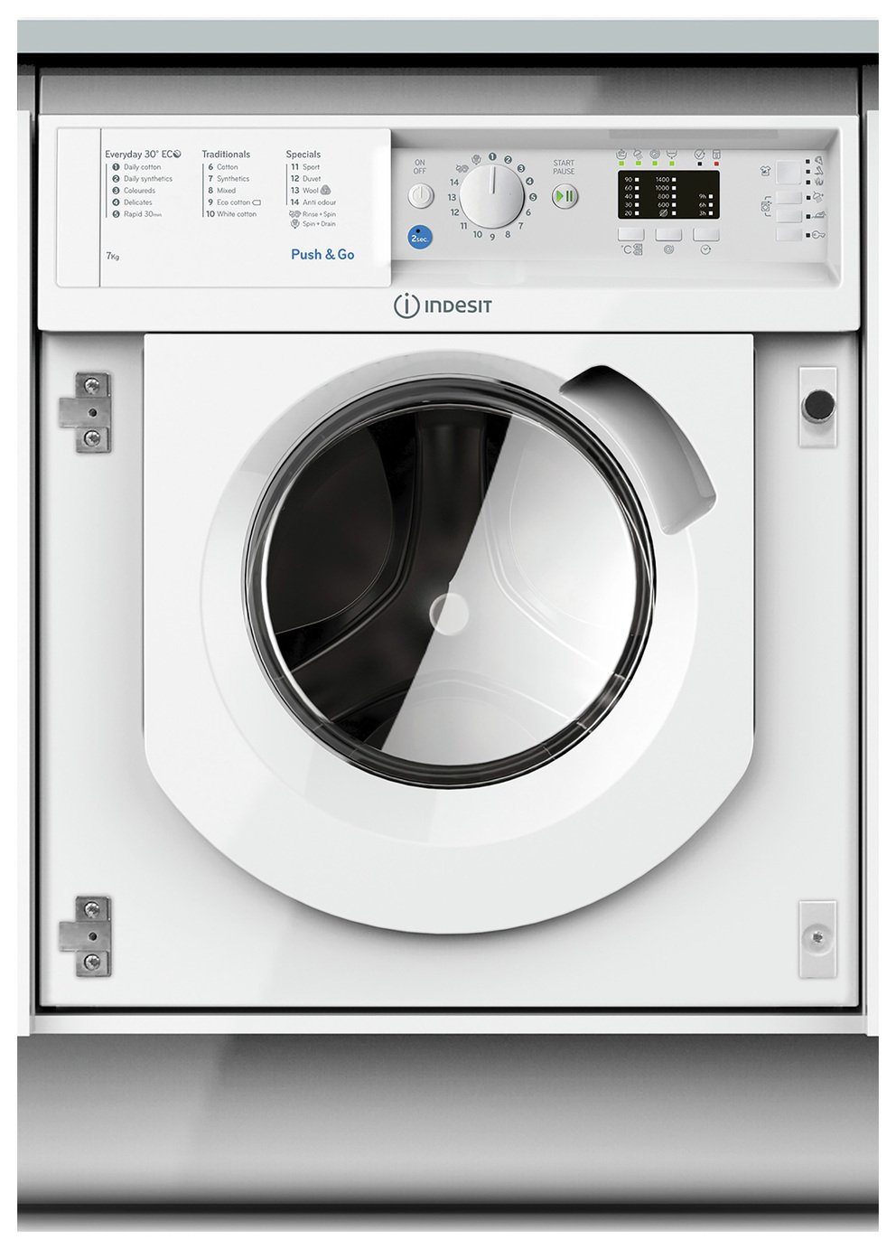 Indesit BIWMIL71452 7KG 1400 Spin Washing Machine White (9333376
