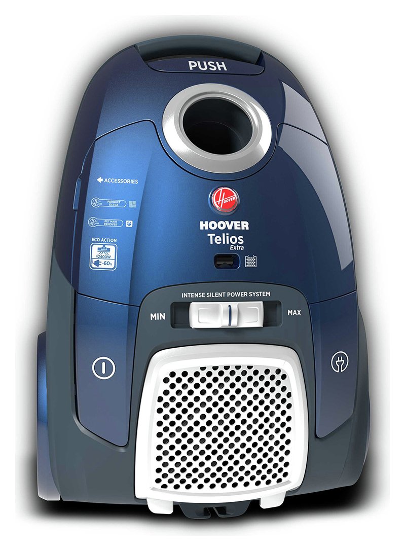 Hoover Telios Extra TX50PET Bagged Cylinder Vacuum Cleaner Reviews