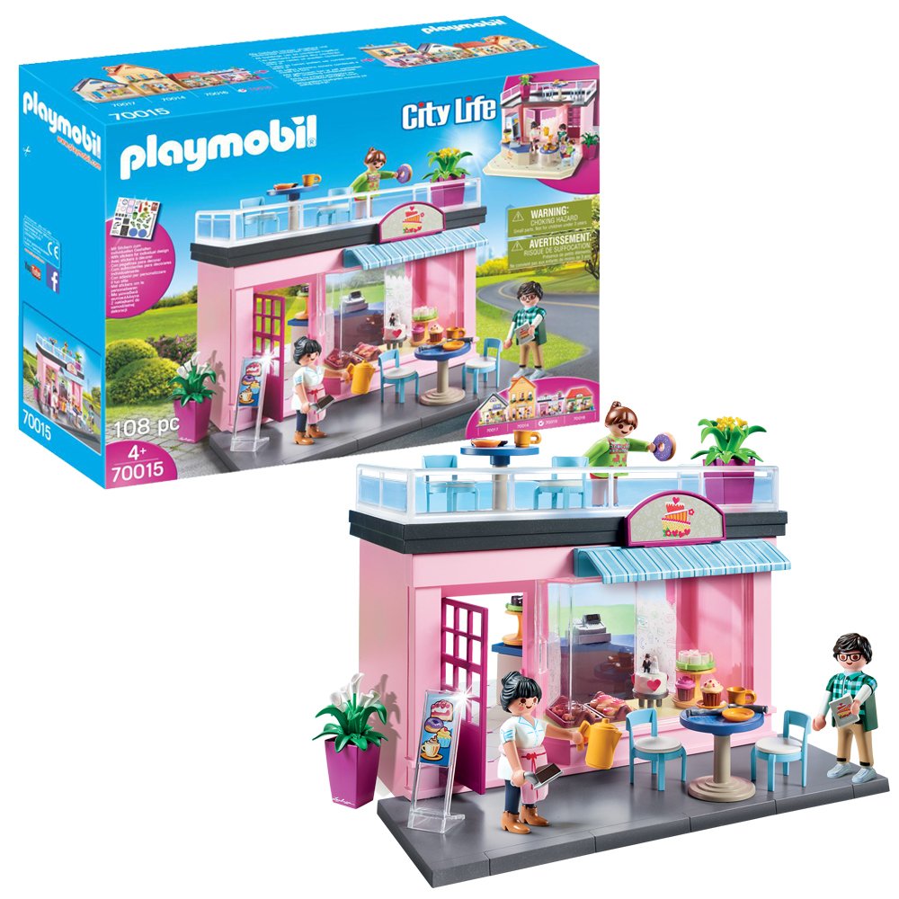 Playmobil 70015 Cafe/Ice Cream Shop Playset Reviews Updated April 2024