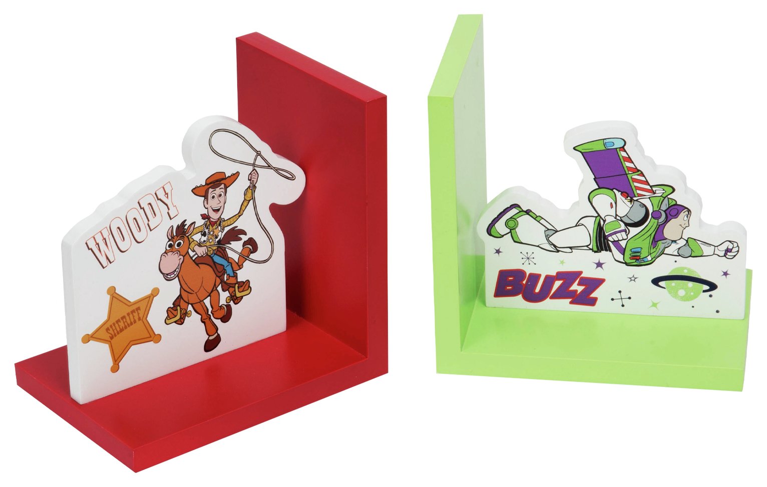 Disney Toy Story Woody & Buzz Bookends (9374036) Argos Price Tracker