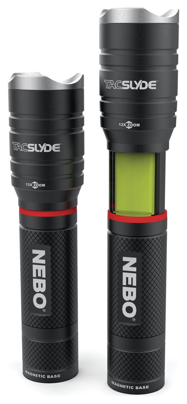 Nebo TAC Slyde NB6746 300 Lumen LED Torch and Lantern Set Reviews