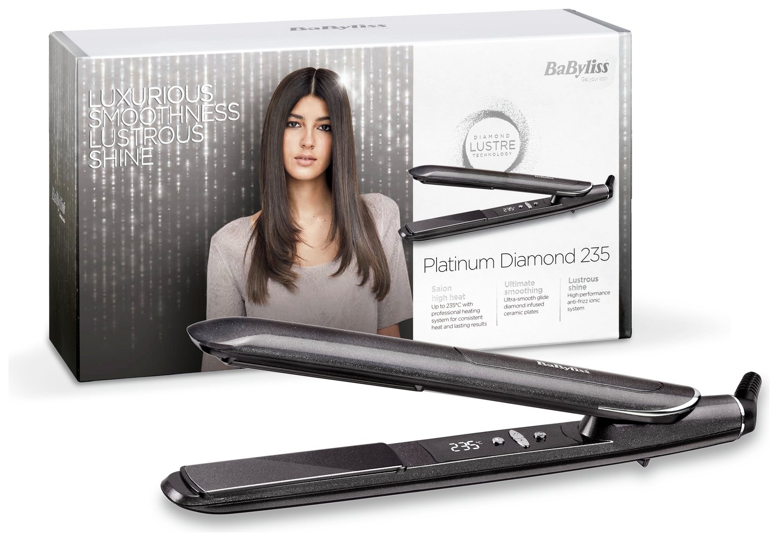 BaByliss Platinum Diamond Hair Straightener (9490635) Argos Price Tracker pricehistory.co.uk