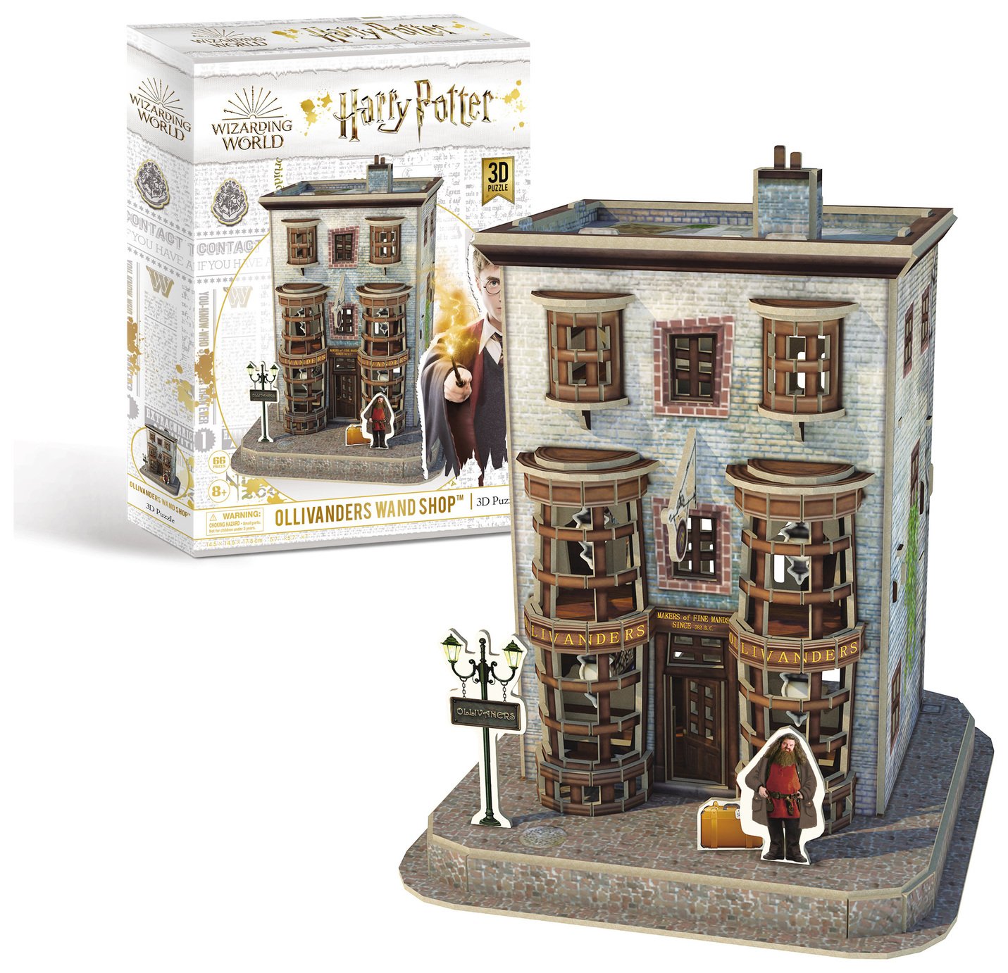 Harry Potter Diagon Alley Olivanders 3D Model Kit Puzzle (9506110
