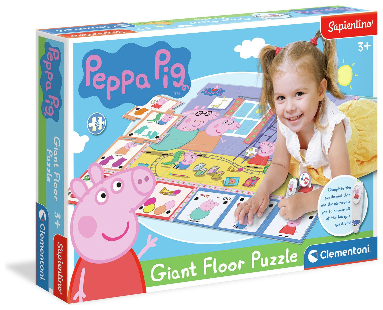 Clementoni Peppa Pig Giant Floor Puzzle Review Toy Reviews