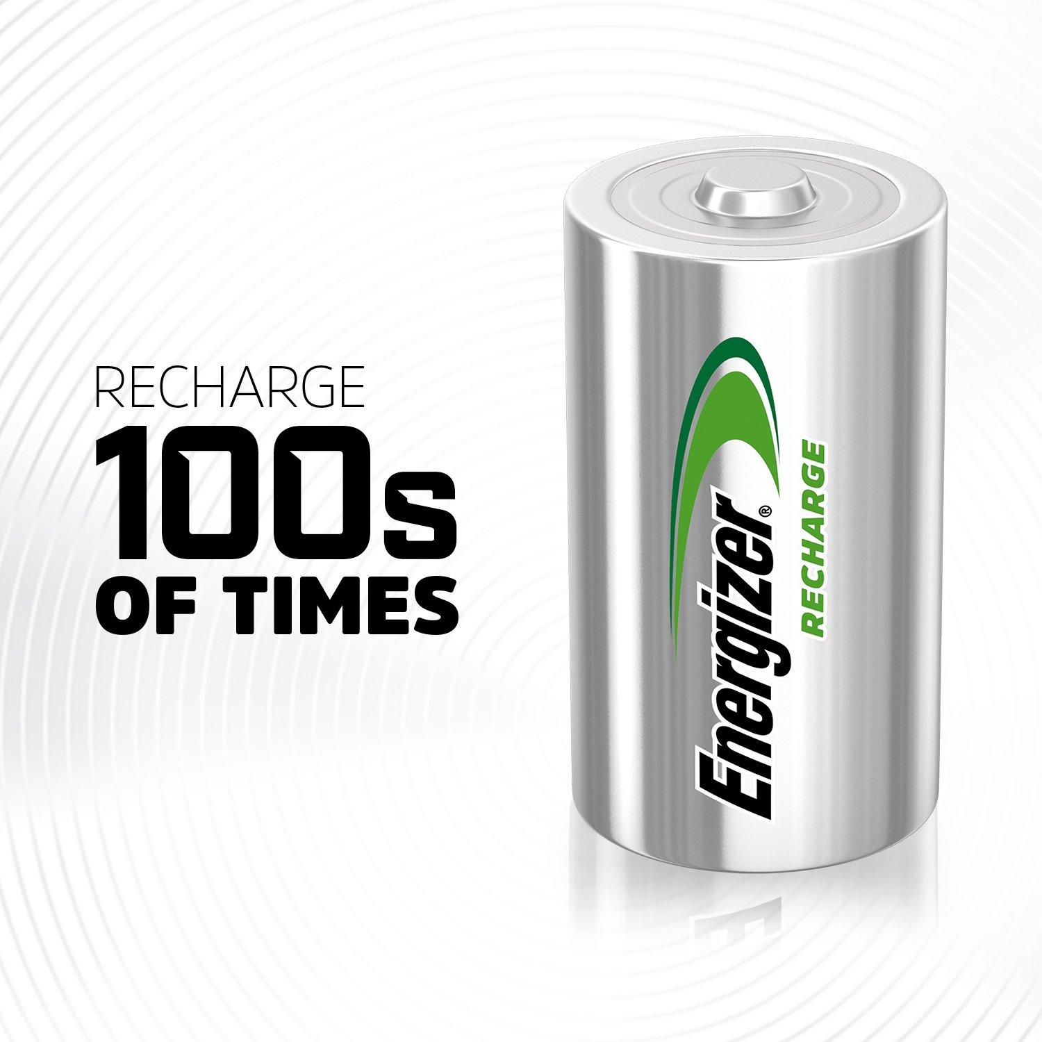 Energizer 2500 mAh Rechargeable D Batteries Reviews