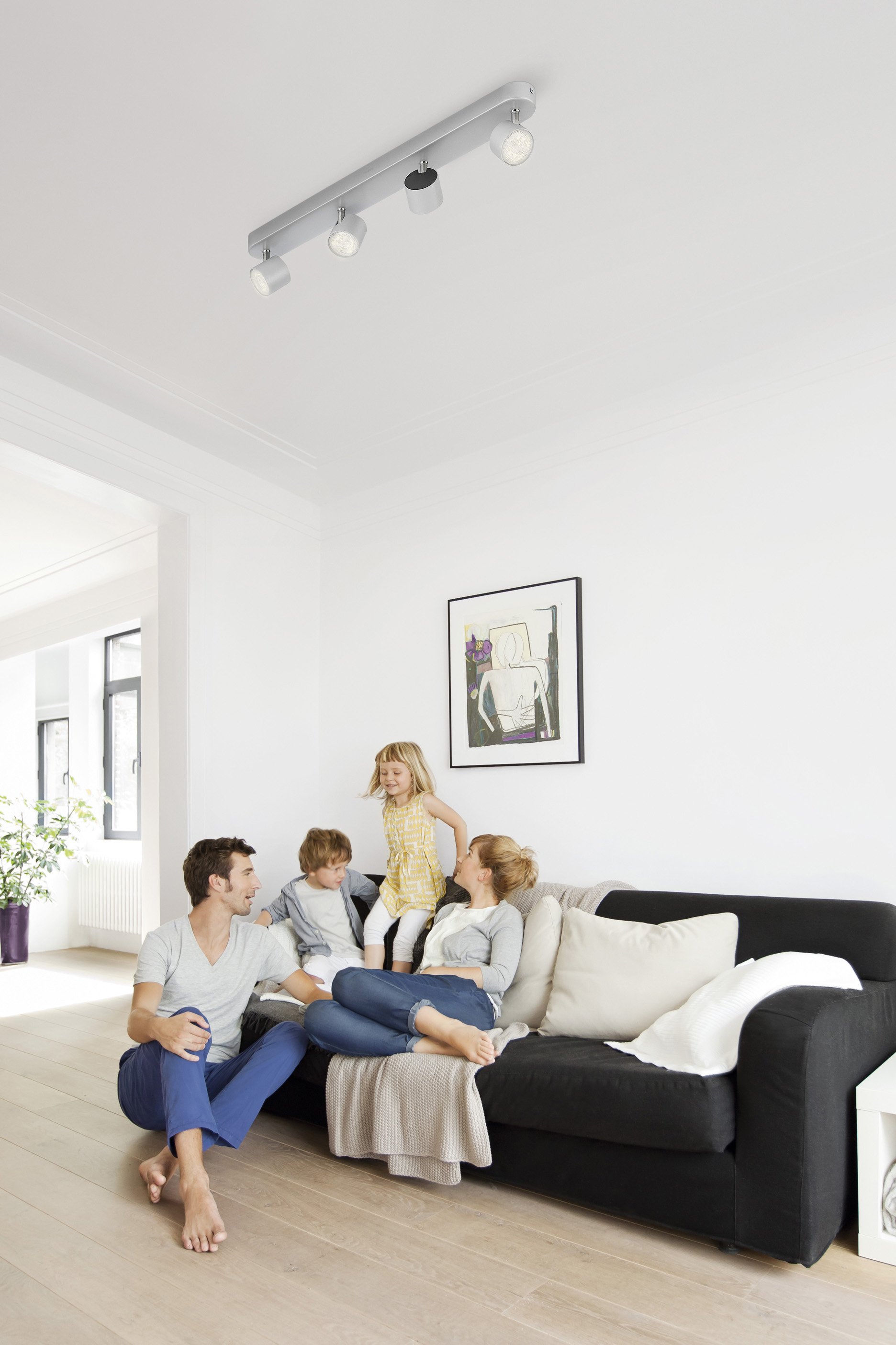 4 Led Spotlight Ceiling Bar - Ceiling Light Ideas