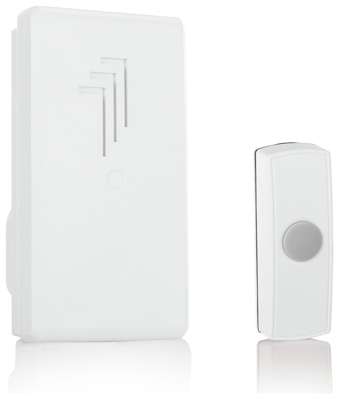 Byron Doorbell & Byron 100m Twin Wireless Mechanical Doorbell With